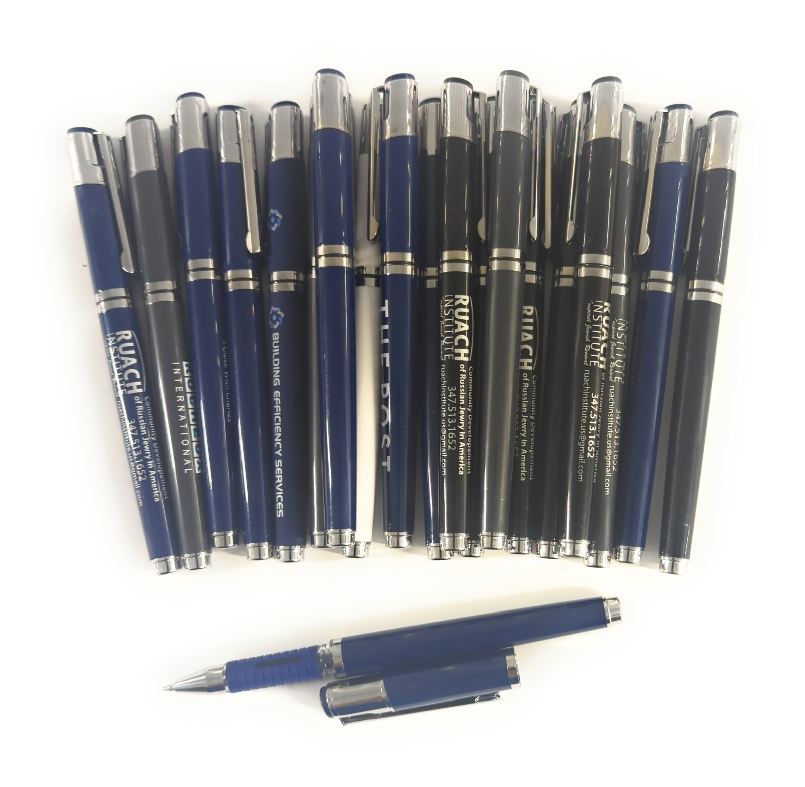20ct Lot Misprint GEL INK Rollerball Stick Pens w/cap: Textured Grip
