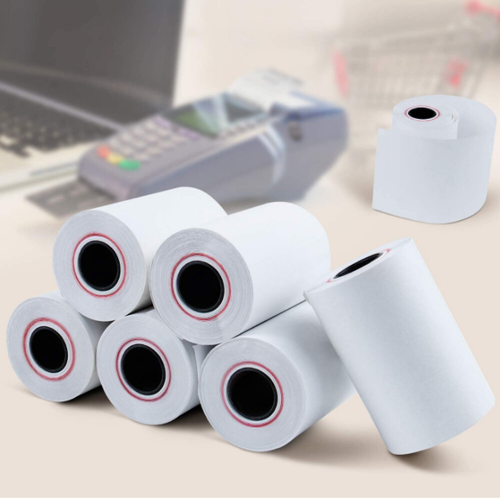 2 1/4″ x 85′ Thermal Paper Cash Register Roll Credit Card POS Receipt Paper Roll