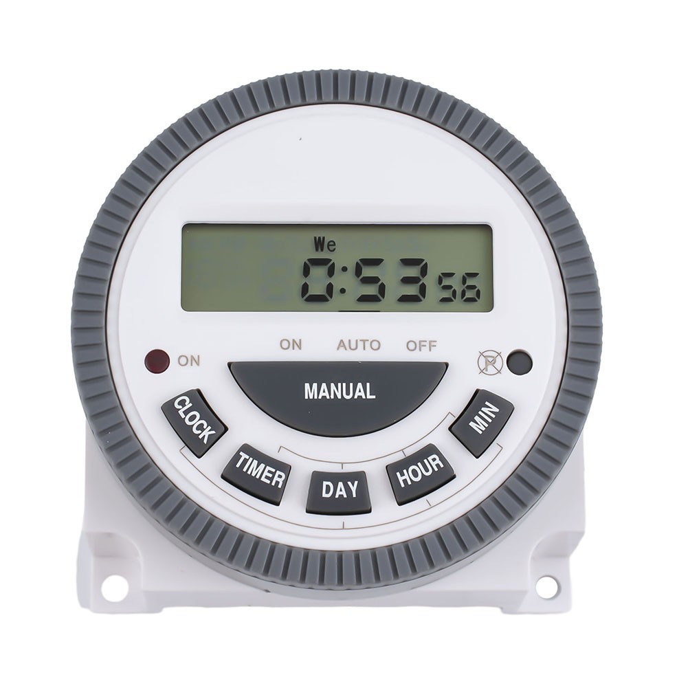 TM619 Digital Weekly Timer with Built In Memory for Power Outage Recovery