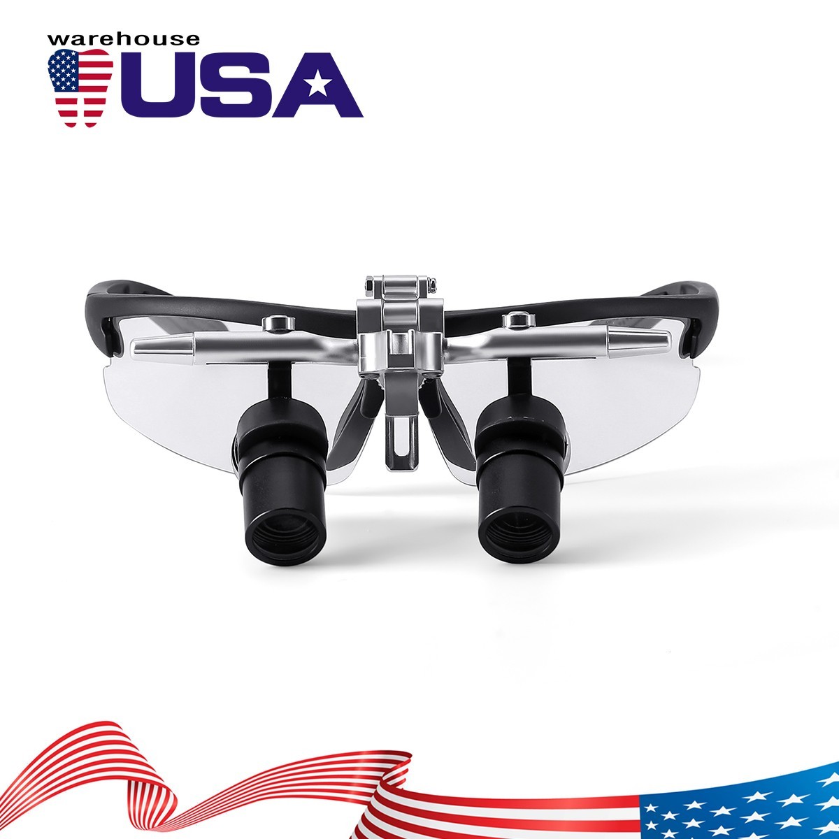 4.0X Dental Surgical Ergonomic Ergo Binocular Loupes Ultralight Magnification