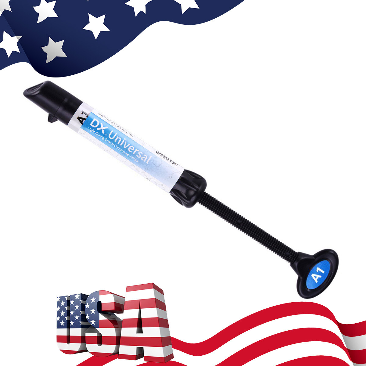 Dental Light Cure Composite Resin Universal /Medium Flow Flowable Resin A1,A2,A3