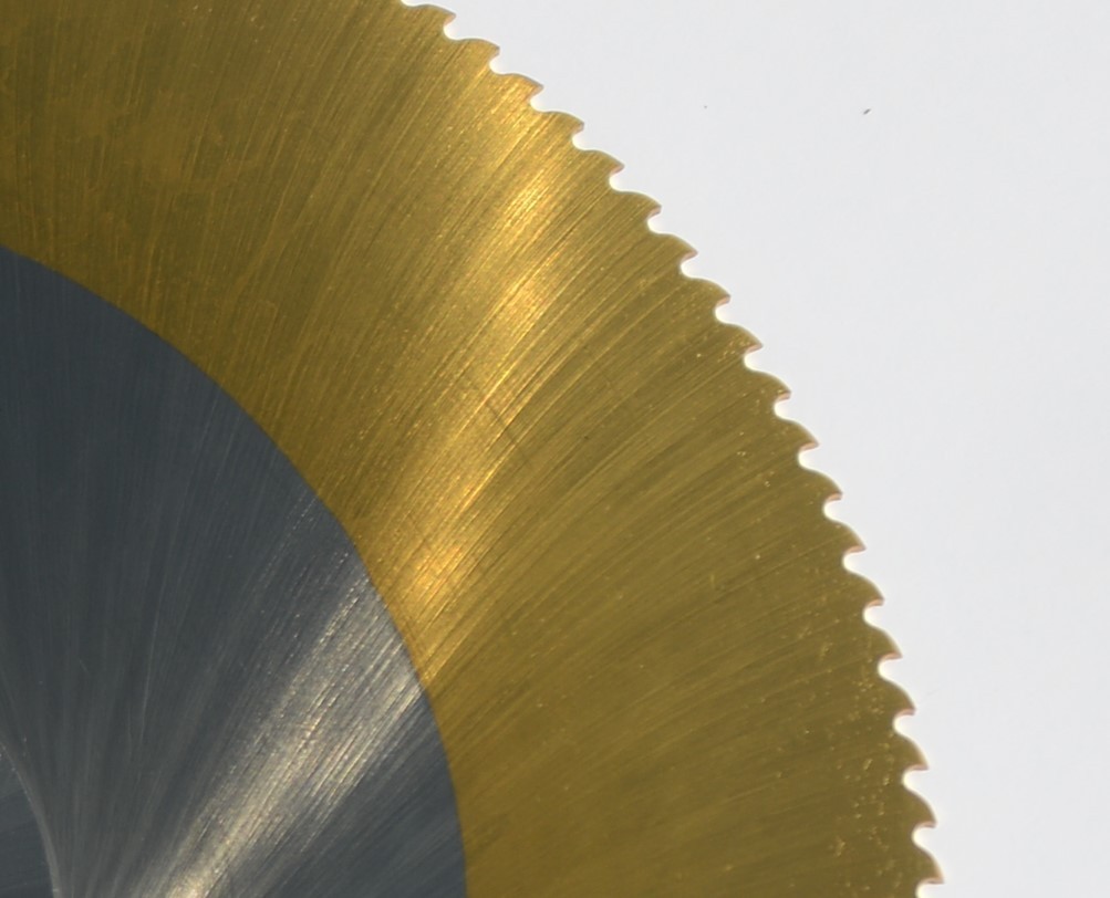 250mm x 2.0 x 32 – 90 Tooth HSS Cold Saw Blade TiN Coated – HSS DMo5