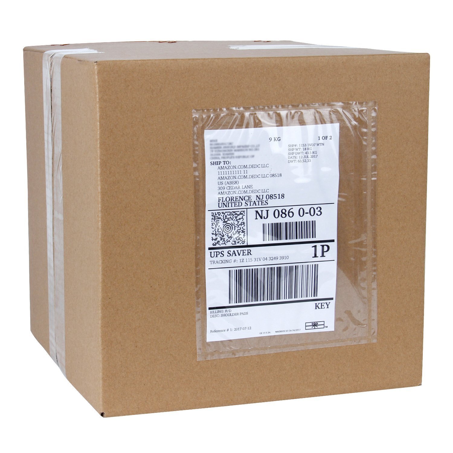 6×9 Clear Packing List Invoice Shipping Pouch Envelope Self Adhesive – UPS eBay