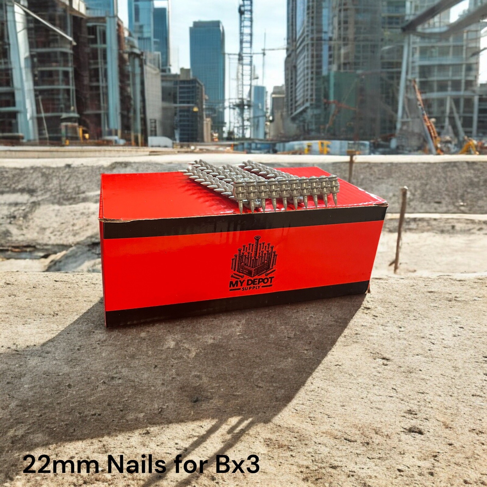 1000x Concrete Nails for Hilti Bx3 (22mm) -Pins For Hilti Bx3 Nails For Hilti