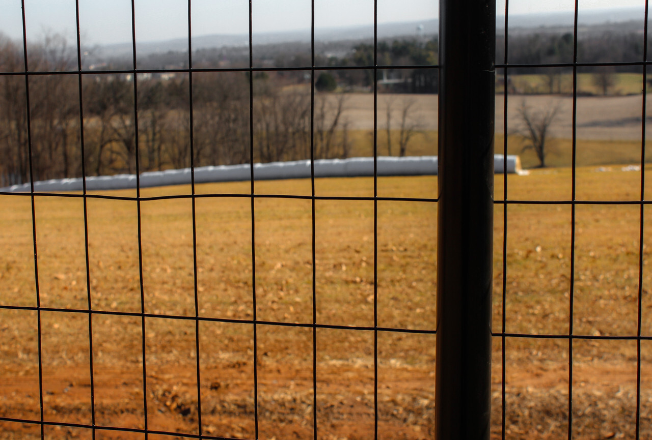 4’x100′ 12.5ga Galv Steel Black PVC Coated Welded Wire 2”x4” – Animal Fencing