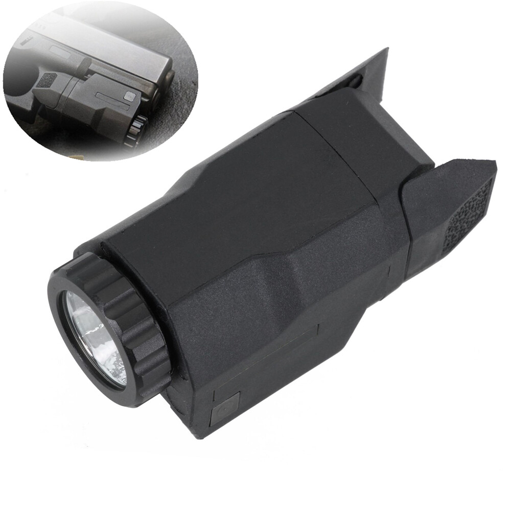 Black APL Tactical Flashlight Mini Constant/Momentary/Strobe 200 Lumen LED Light