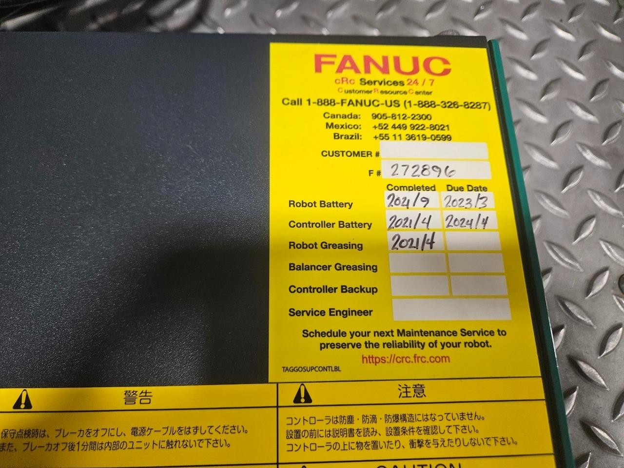 2021 Fanuc SR-6iA Robot with Teach Pendant SCARA 6 kg / 650mm Reach