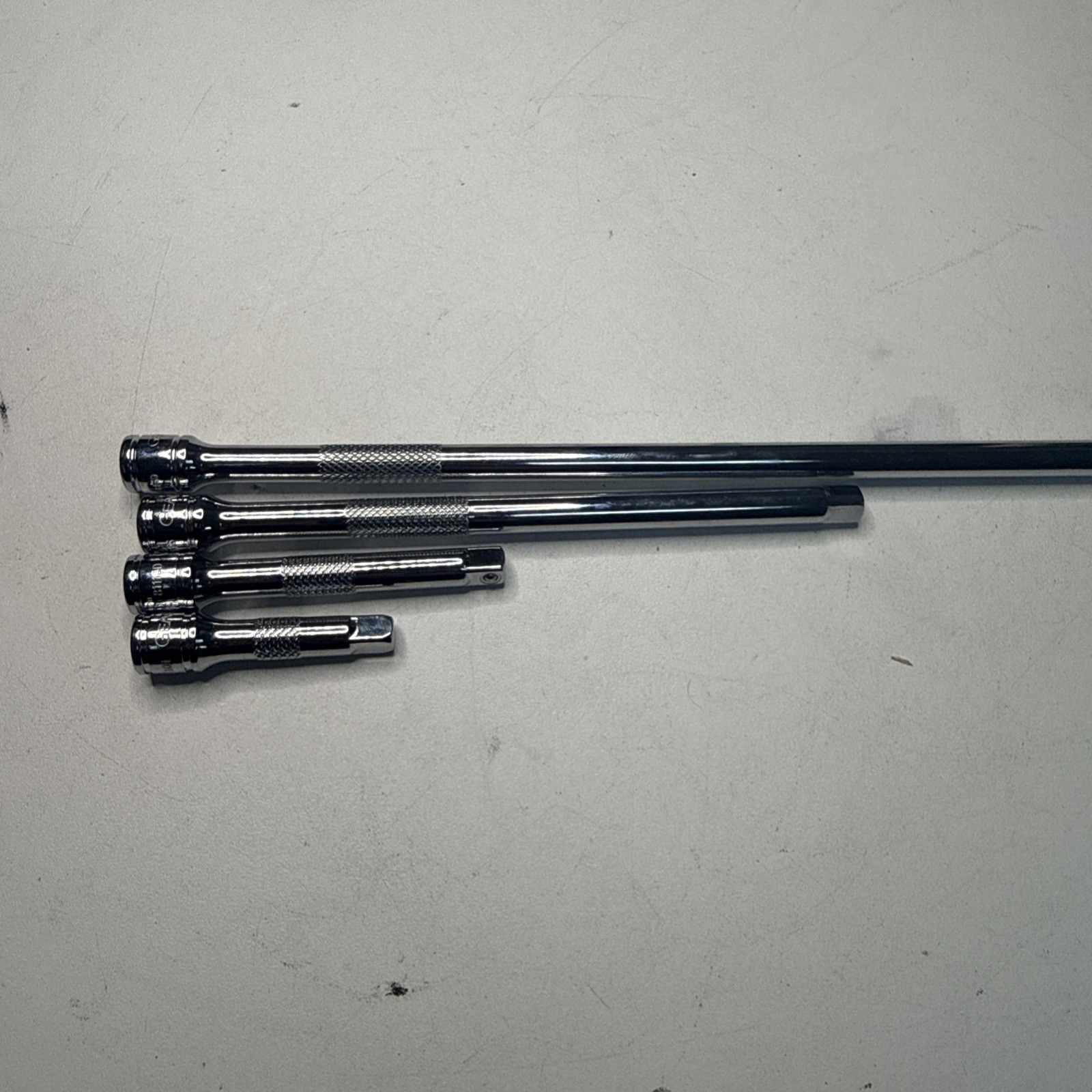 1/4 In. Drive 2 In., 3 In. and 6 In. 10 In Locking Extension Set (4-Piece)