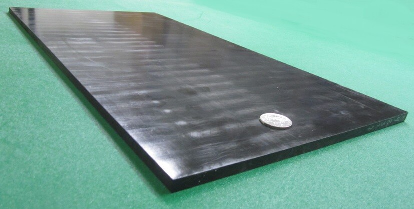 Tivar UHMW PE Black Sheet .375″ (3/8″) Thick x 12″ Wide x 24″ Length