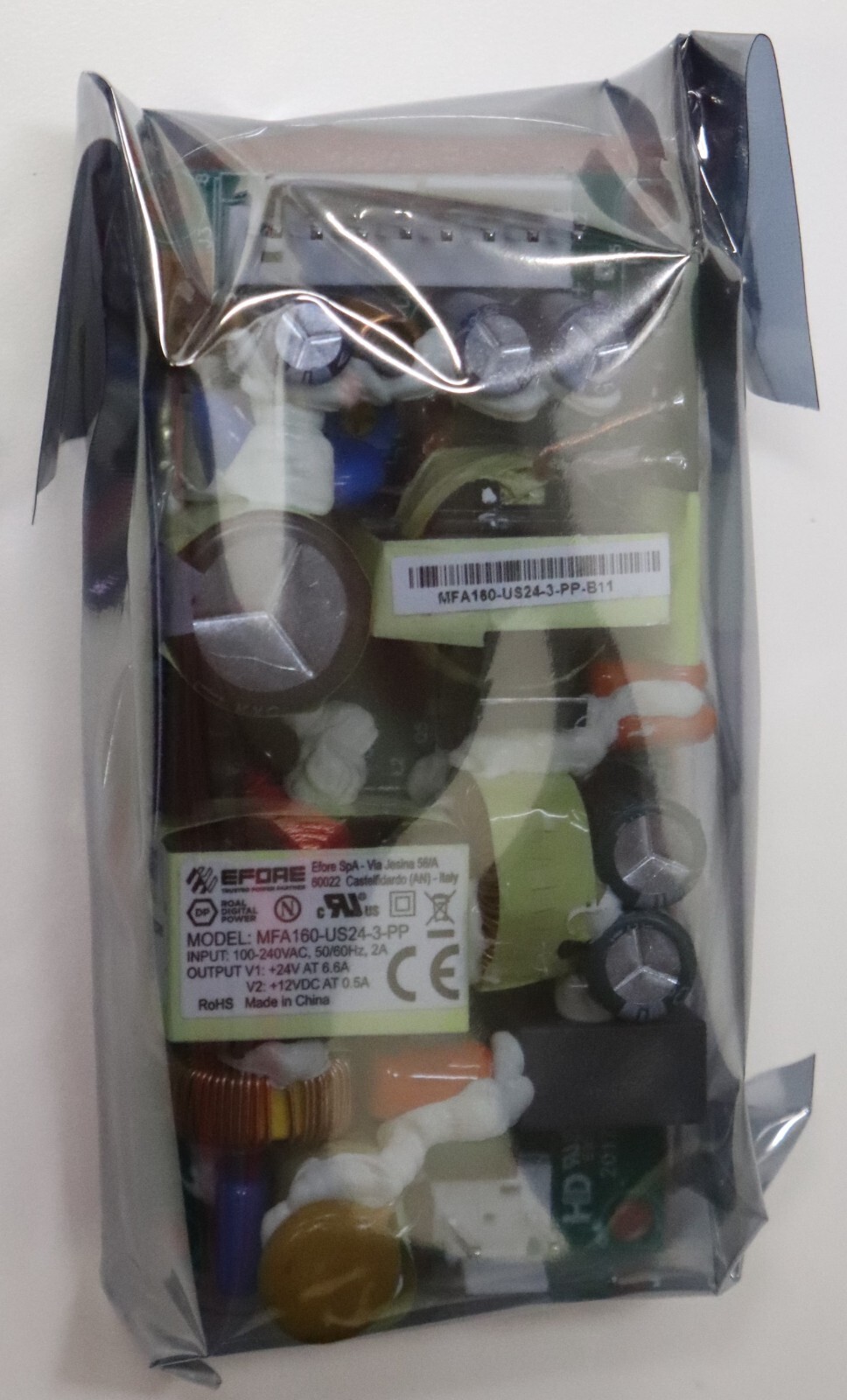 NEW & SEALED Enedo (ROAL) Enfore Medical AC-DC Power Supply MFA160-US24-3-PP