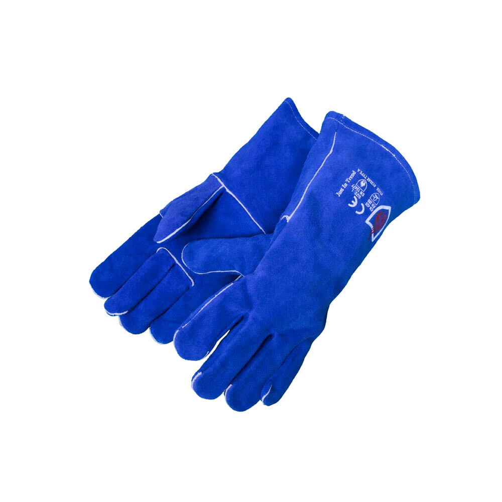 Flame/Heat Resistant Welding Gloves – Royal Blue