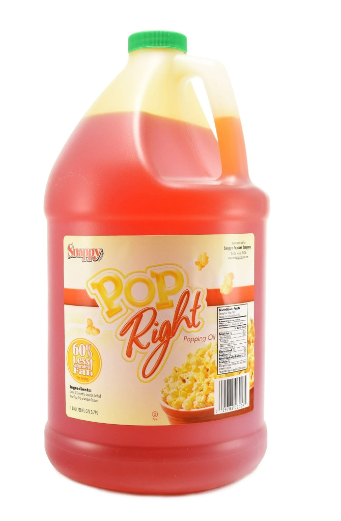 Snappy Pop Rite Popcorn Oil, 1 Gallon