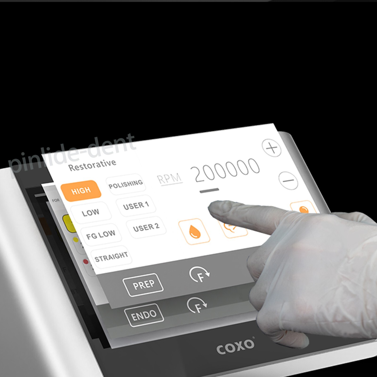 COXO Dental C PUMA Master Electric Endo Motor 1:5 Fiber Optic 6:1 Contra Angles