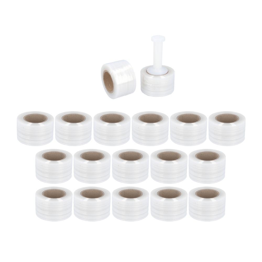 Cast Hand Stretch Wrap 3″ x 650′ 100 Gauge Plastic Bundling Shrink Film 36 Rolls