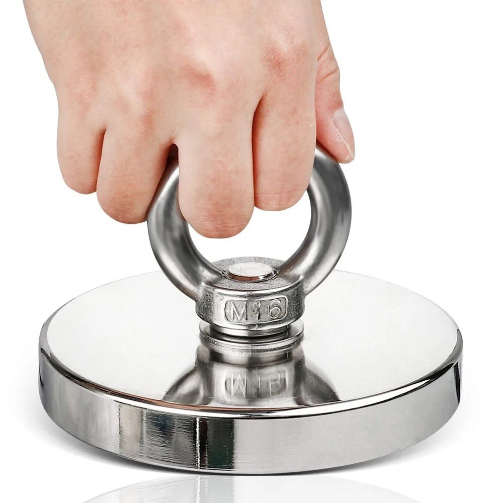 Neodymium Fishing Magnets Pulling Force Super Strong Round Rare Earth