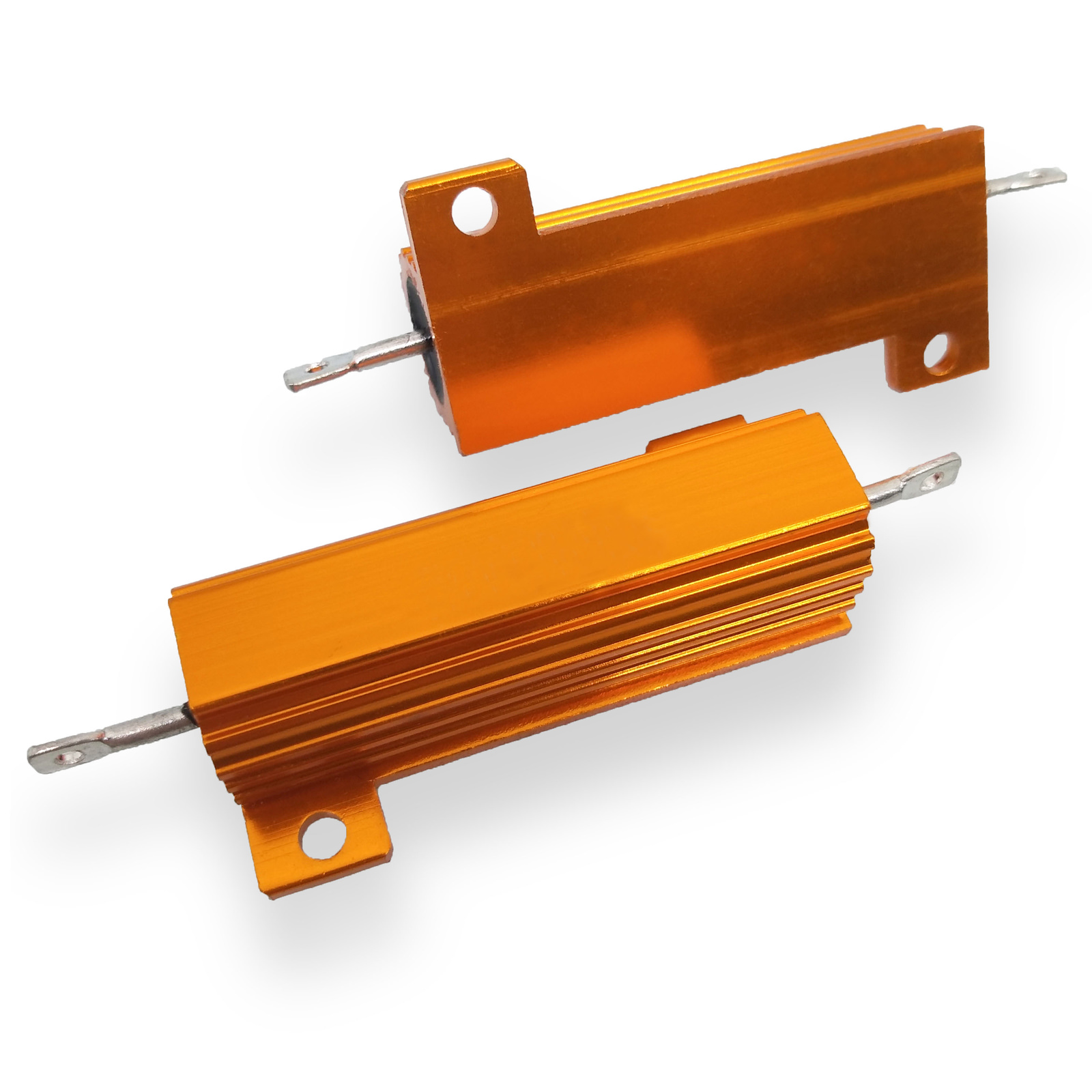 US Stock 4pcs 20 ohm 20 50W Watt Aluminum Housed Metal Case Wirewound Resistors