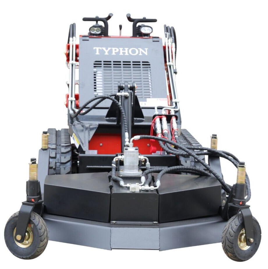 Lawn Mower skid steer attachment for TYPHON STOMP skidsteer