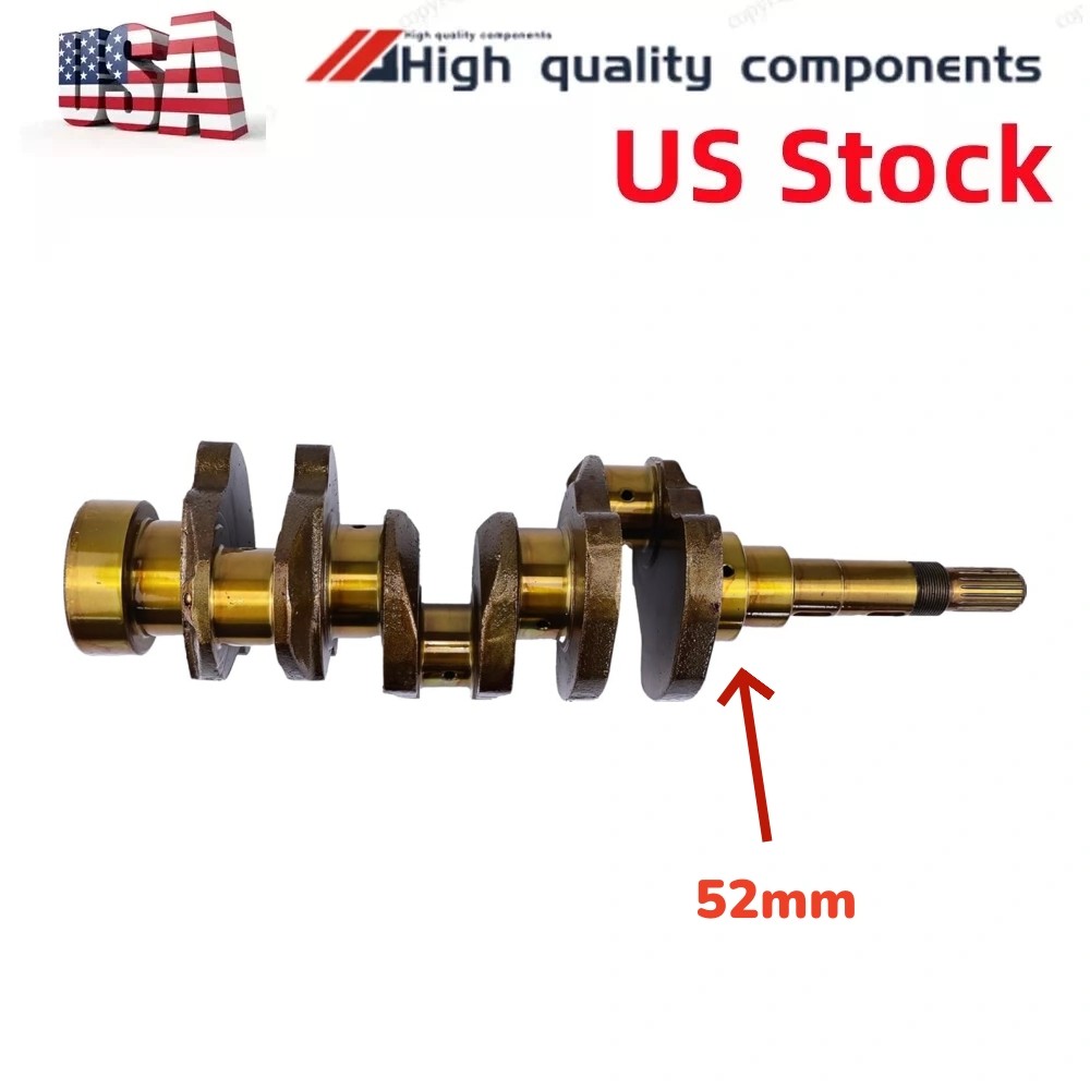 D1703 Crankshaft 1A033-23020 1A033-23013 1A033-23012 for Kubota D1703M Engine