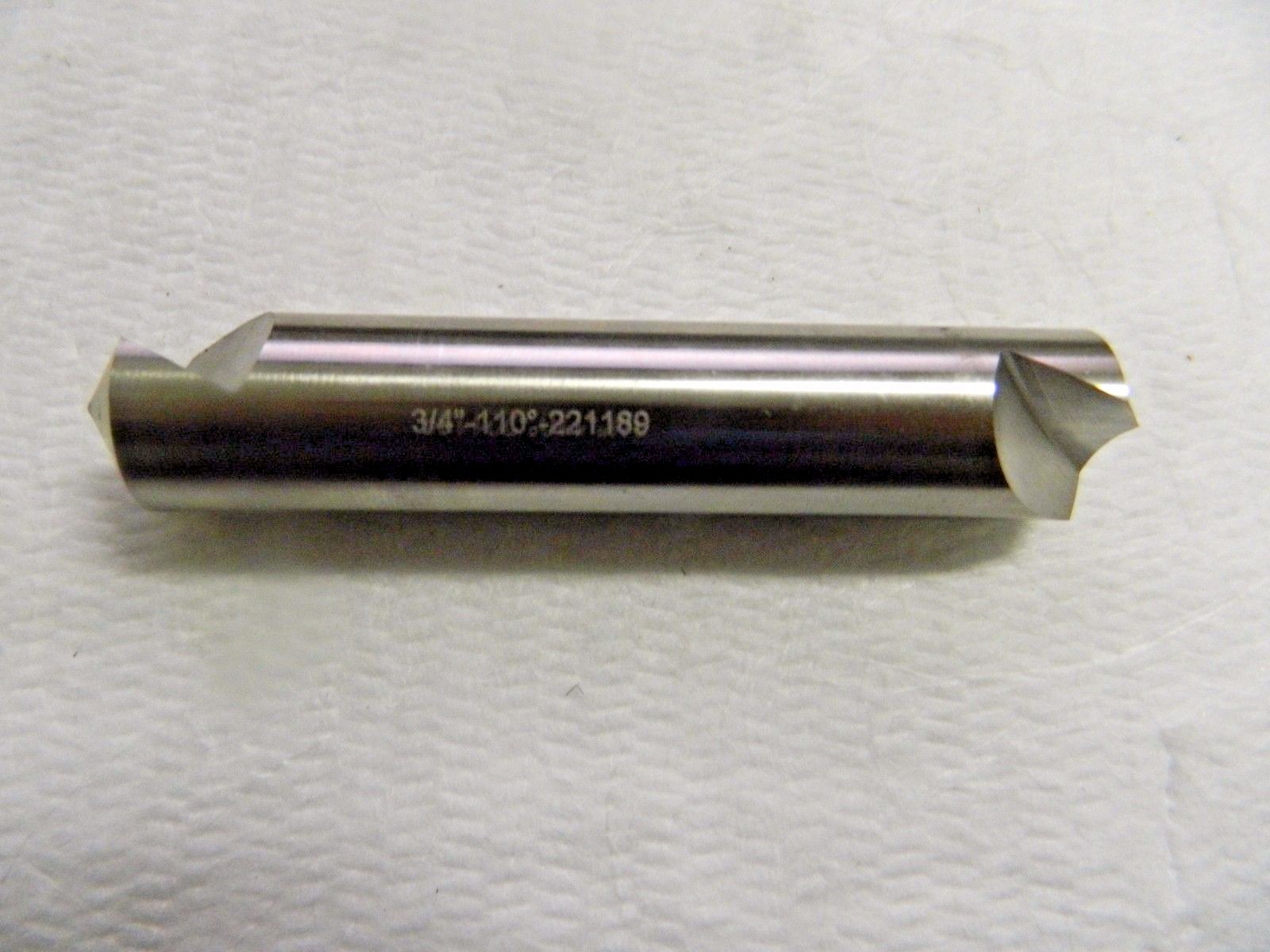 Hertel HSS Countersink 3/4" Head Dia 110 Deg Included Angle 1 Flute 8934062