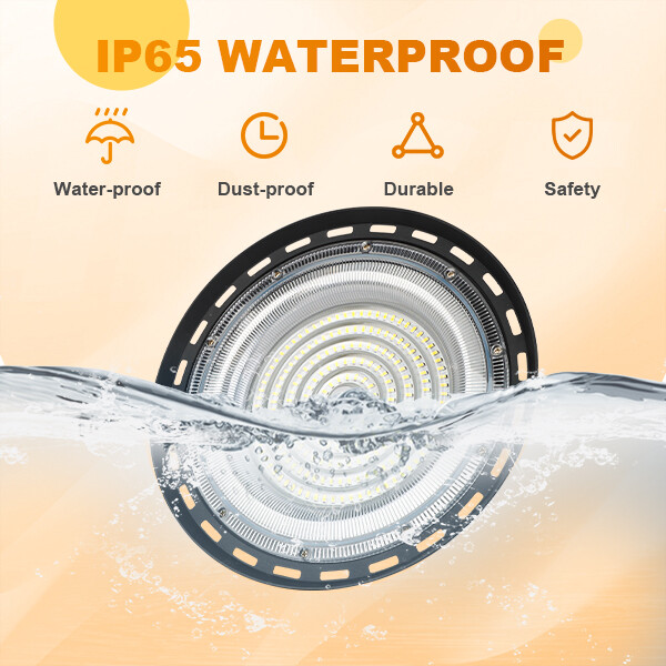 10 Pack 200W UFO Led High Bay Light Commercial Industrial Warehouse Shop Light