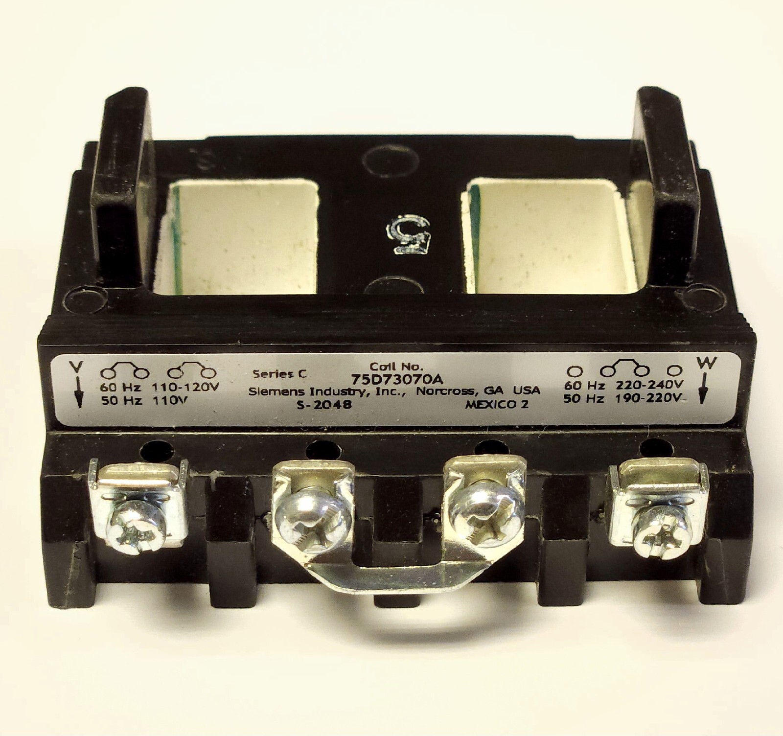 SIEMENS FURNAS 75D73070A Dual Voltage Coil 110-120 VAC 190-240 VAC Size 00