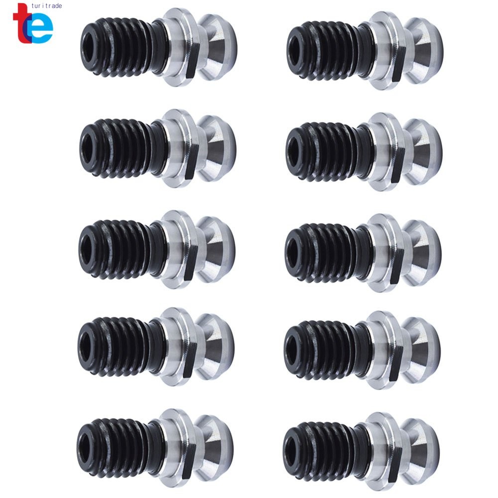 10PC CAT40 45°.740″Coolant Pull Stud Retention Knob for Mazak Fadal HURCO Okuma