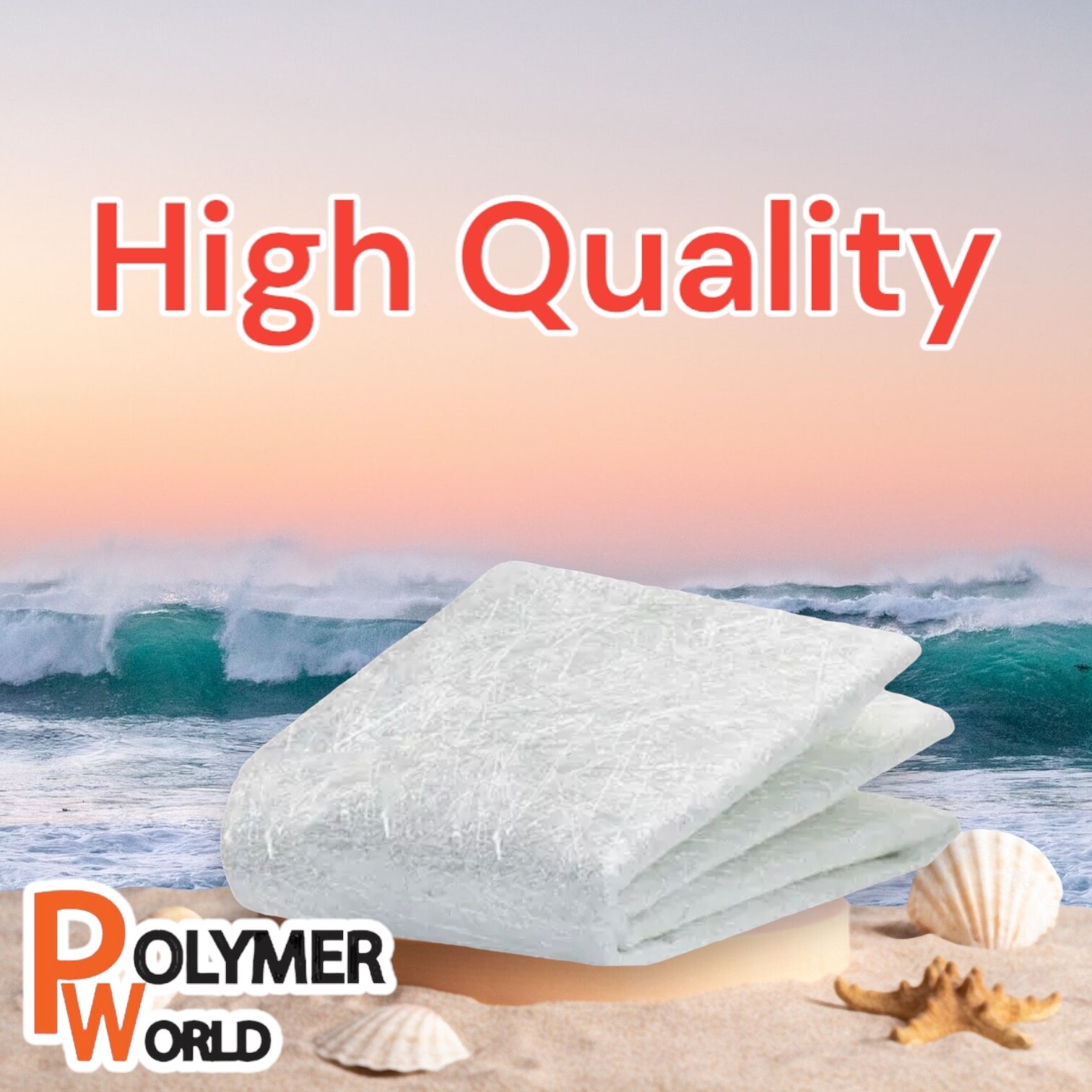 Polymer World Fiberglass 1.5X50X5 Yard Chopped Strand Mat for Boat, Automobiles