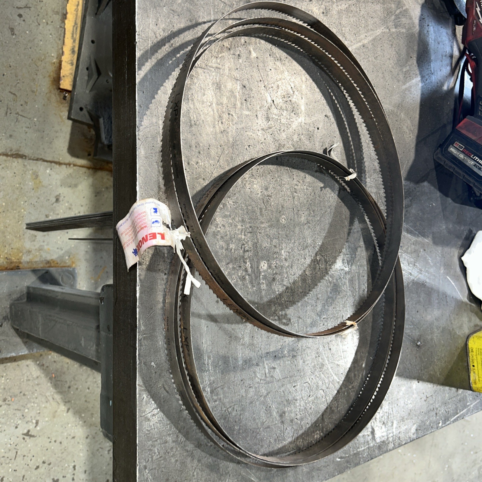 LENOX Welded Bandsaw Blade 4-6TPI Variable Pitch 11’6″ L x 3/4” W x 0.035” 86672