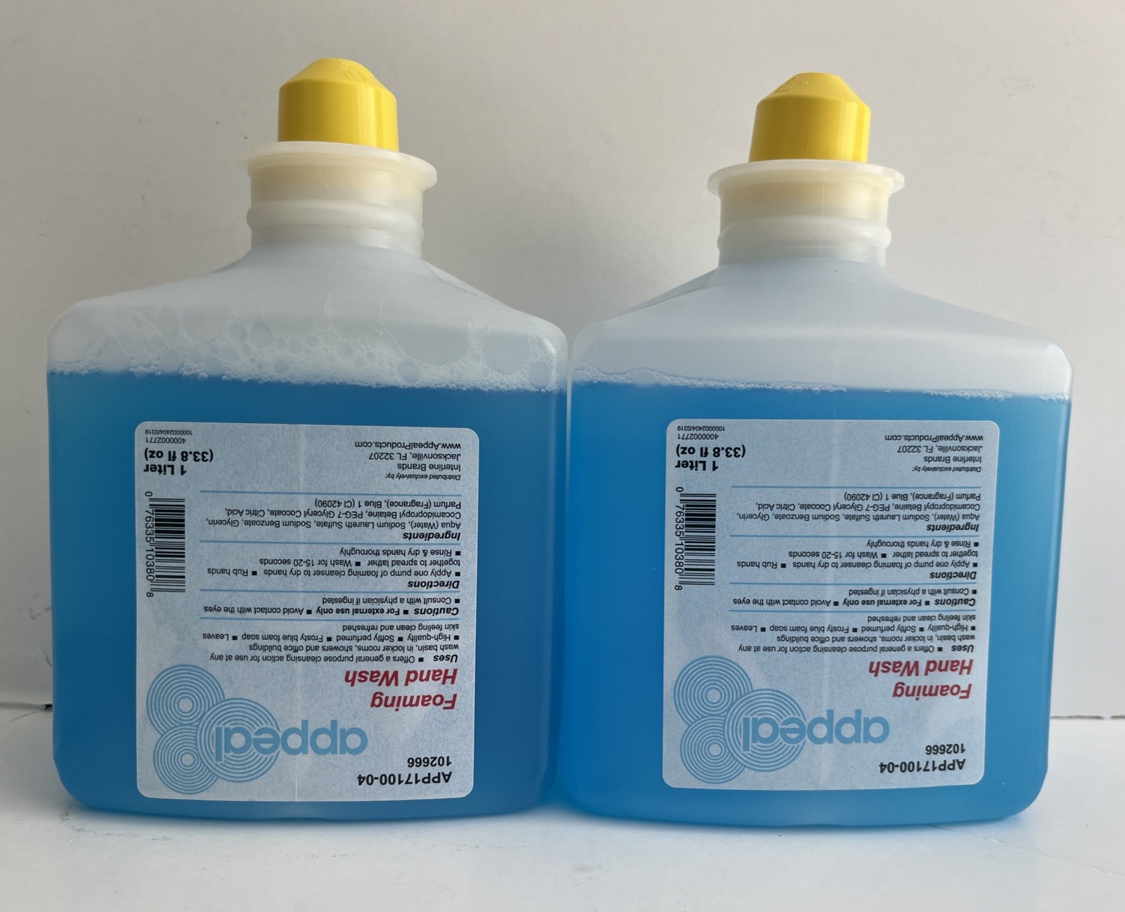 Lot Of 2 PACK Appeal FOAMing Hand Wash 102666 33.8 Fl Oz. Exp 10/27
