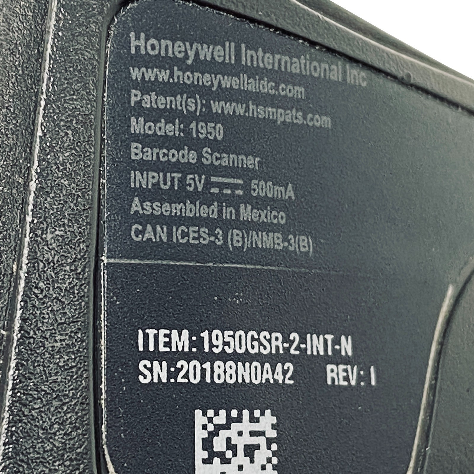 Honeywell Xenon 1950GSR-2-INT-N Barcode Scanner Reader w/USB Cord Refurbished!⚡️