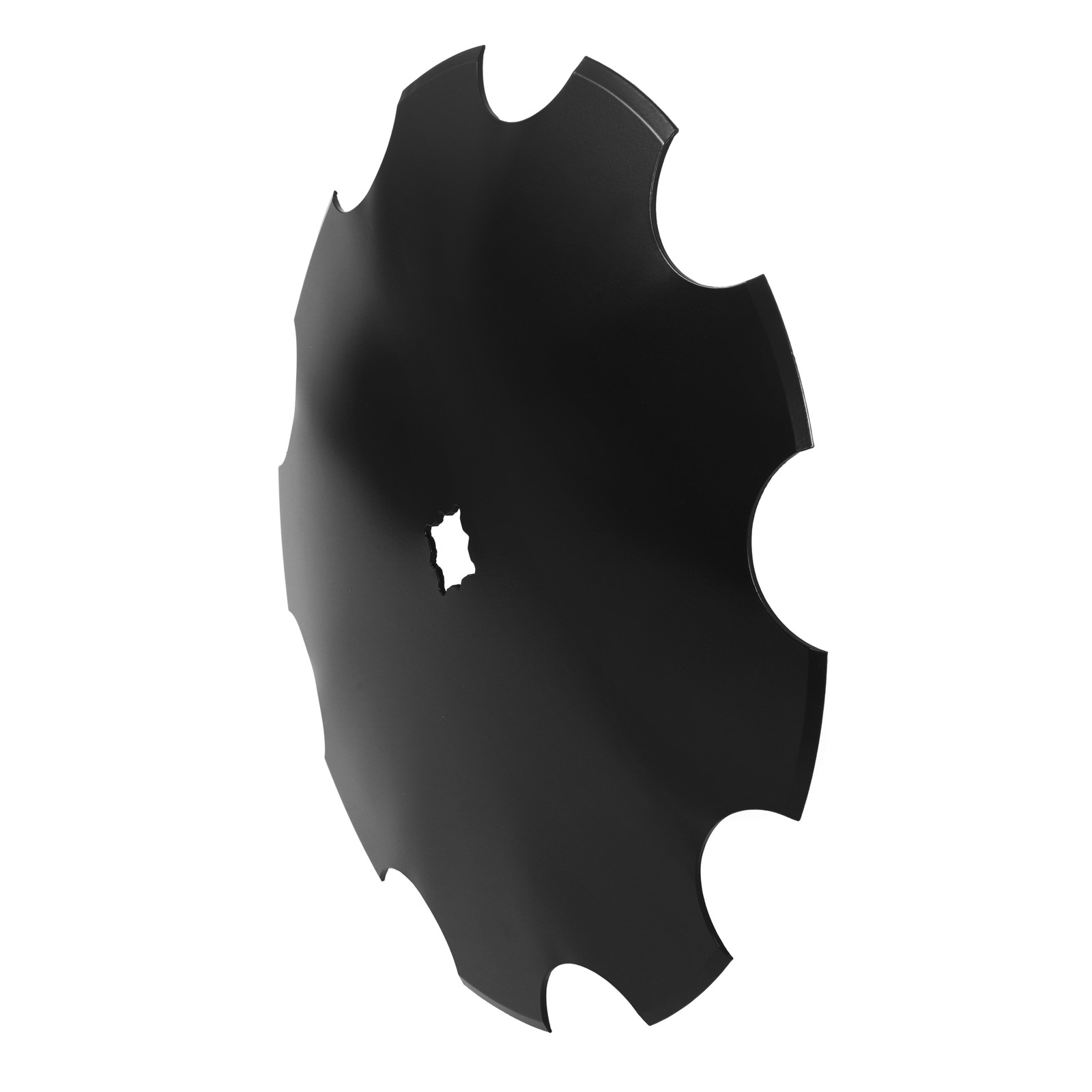 18″ Disc Harrow Blade 3.5mm 9-Gauge Notched For 1″/ 1-1/8″ Square Axle HeavyDuty