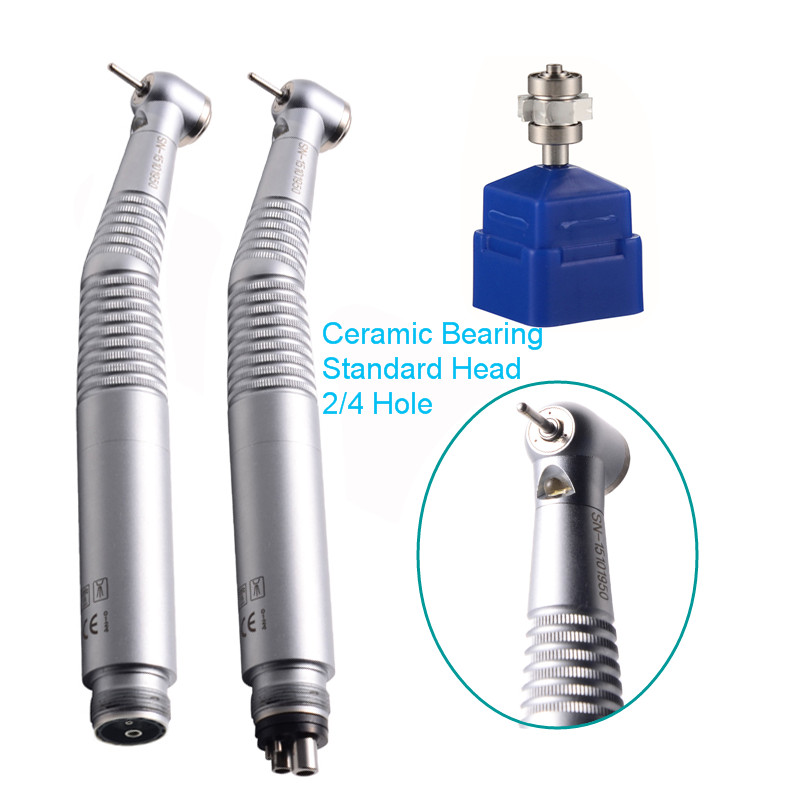 Dental LED E-generator High Speed Handpiece AIR Turbine Push Button KAVO Type