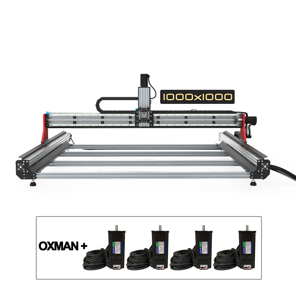BULKMAN3D OXMAN CNC Router 4 Axis DDCSV4 Offline Control Wood Engraving Machine