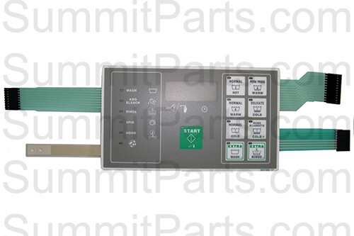 TOUCHPAD KEYPAD FOR HUEBSCH WASHER HC AC/X/Y,ENGL WHT F0231582-17 – F0231582-17P