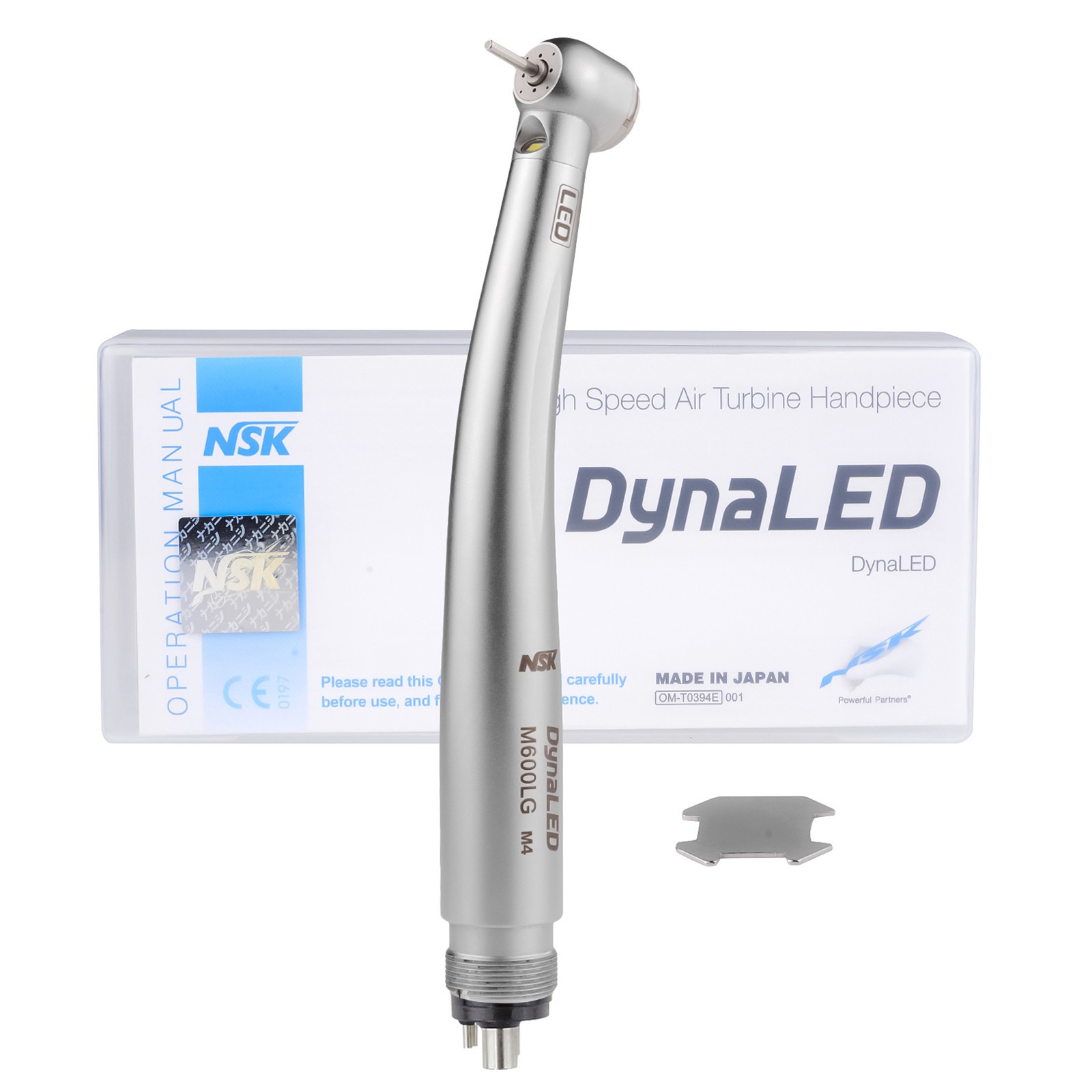 Dental LED High Speed Handpiece E-generator 8 Spray Ceramic Bearing DynaLED B2M4