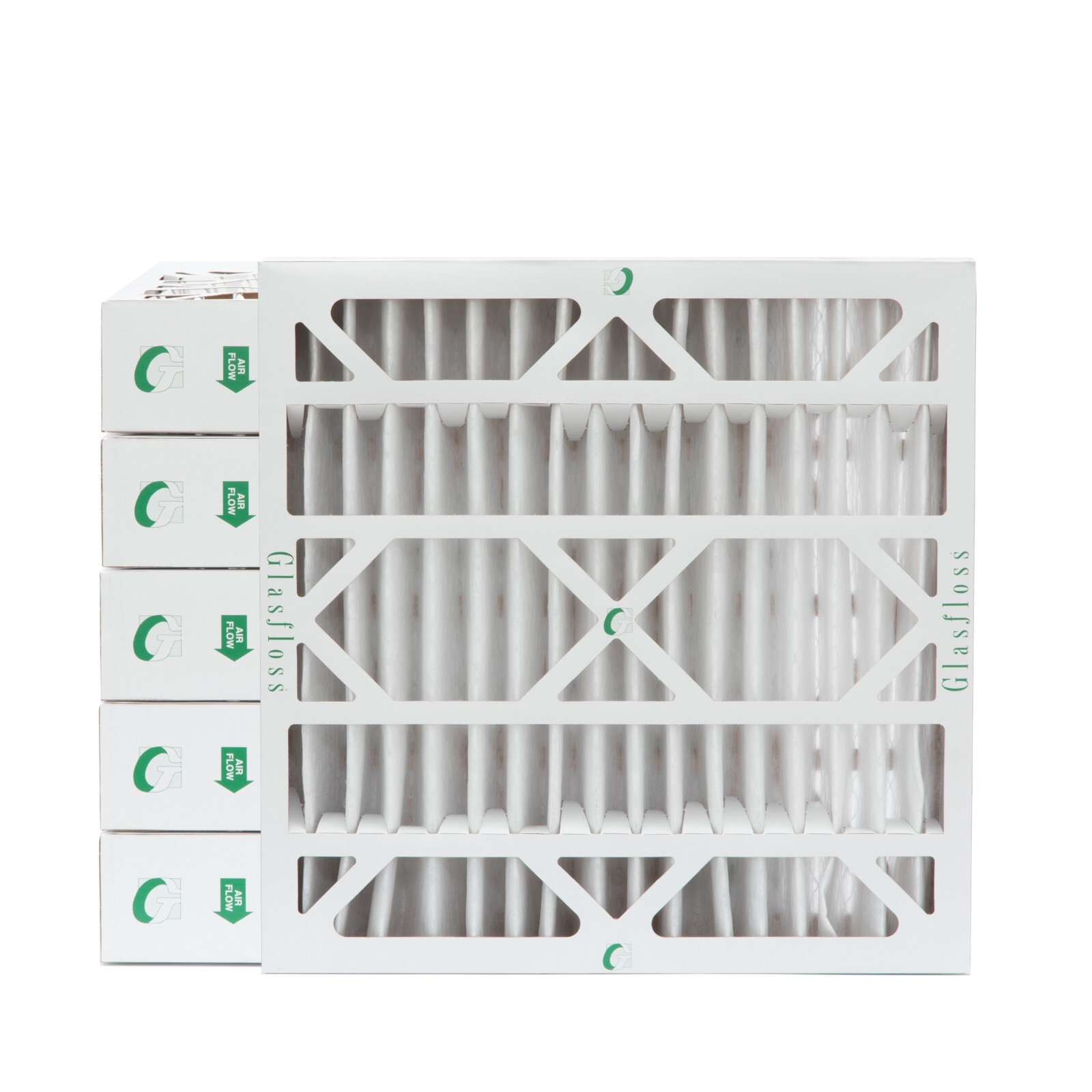 24x24x4 MERV 10 AC Air Filters. 6 PACK. Actual Size: 23-3/8 x 23-3/8 x 3-3/4