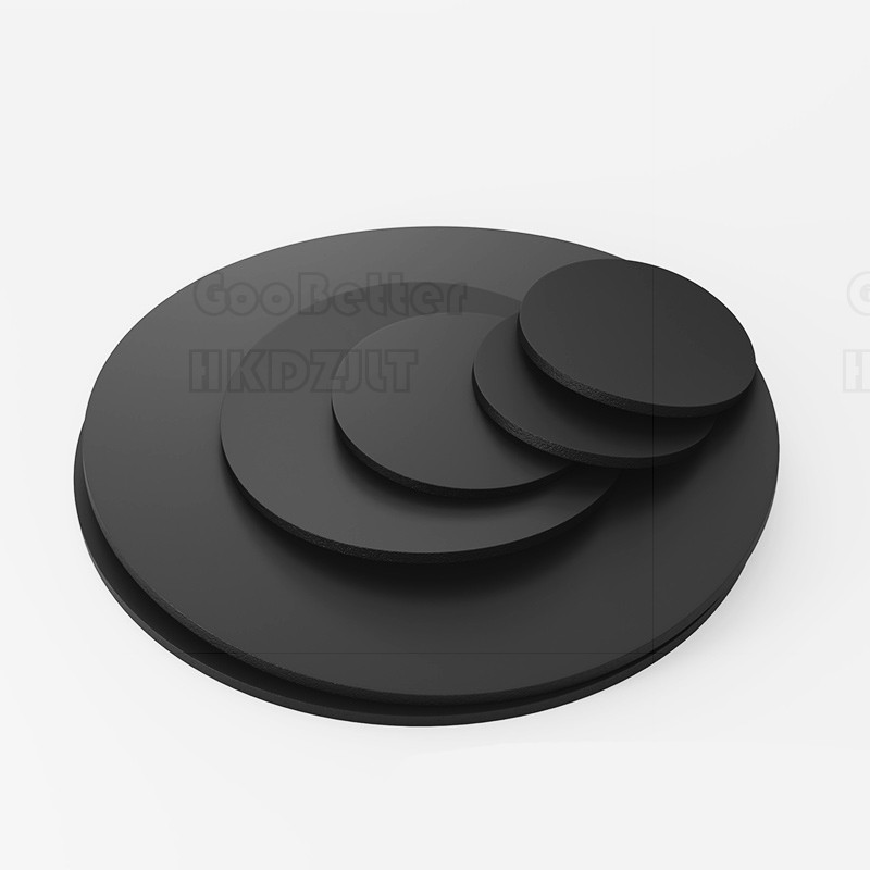 Solid Round Rubber Pads Disc Sheet Gasket Dia 5 mm – 150 mm Thick 1 mm – 10 mm