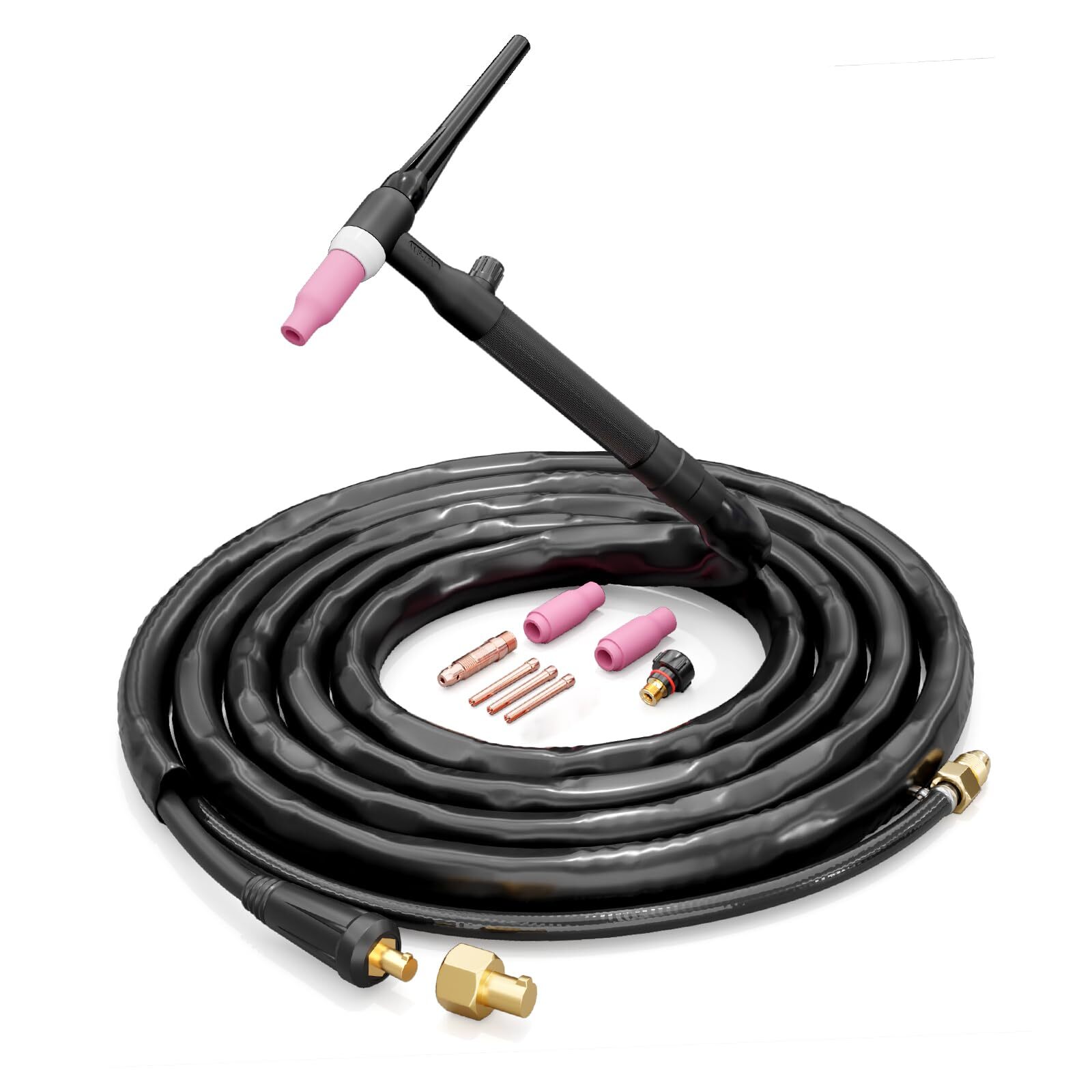 Flux Core MIG Welder 135A 110V 3-IN-1 MIG/ARC/Lift TIG with TIG Welding Torch