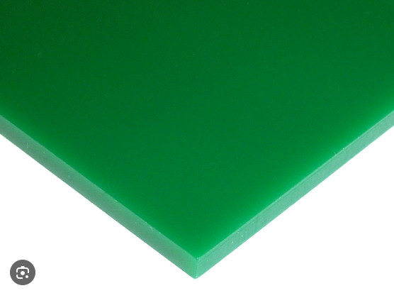 1/8″ (3mm) Solid Forest Green Cast Acrylic Plexiglass Sheet 12″ x 12″ Nominal