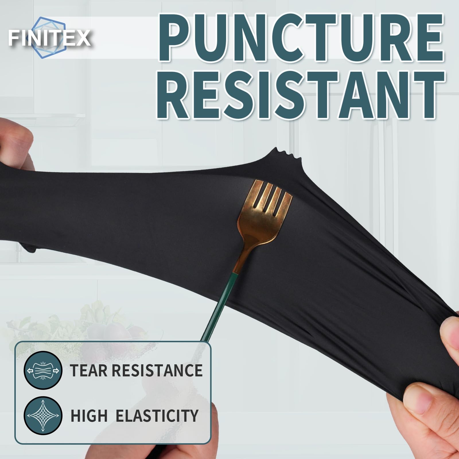 – Black Nitrile Disposable Gloves, 5mil, Powder-free, Medical Exam Latex-Free…