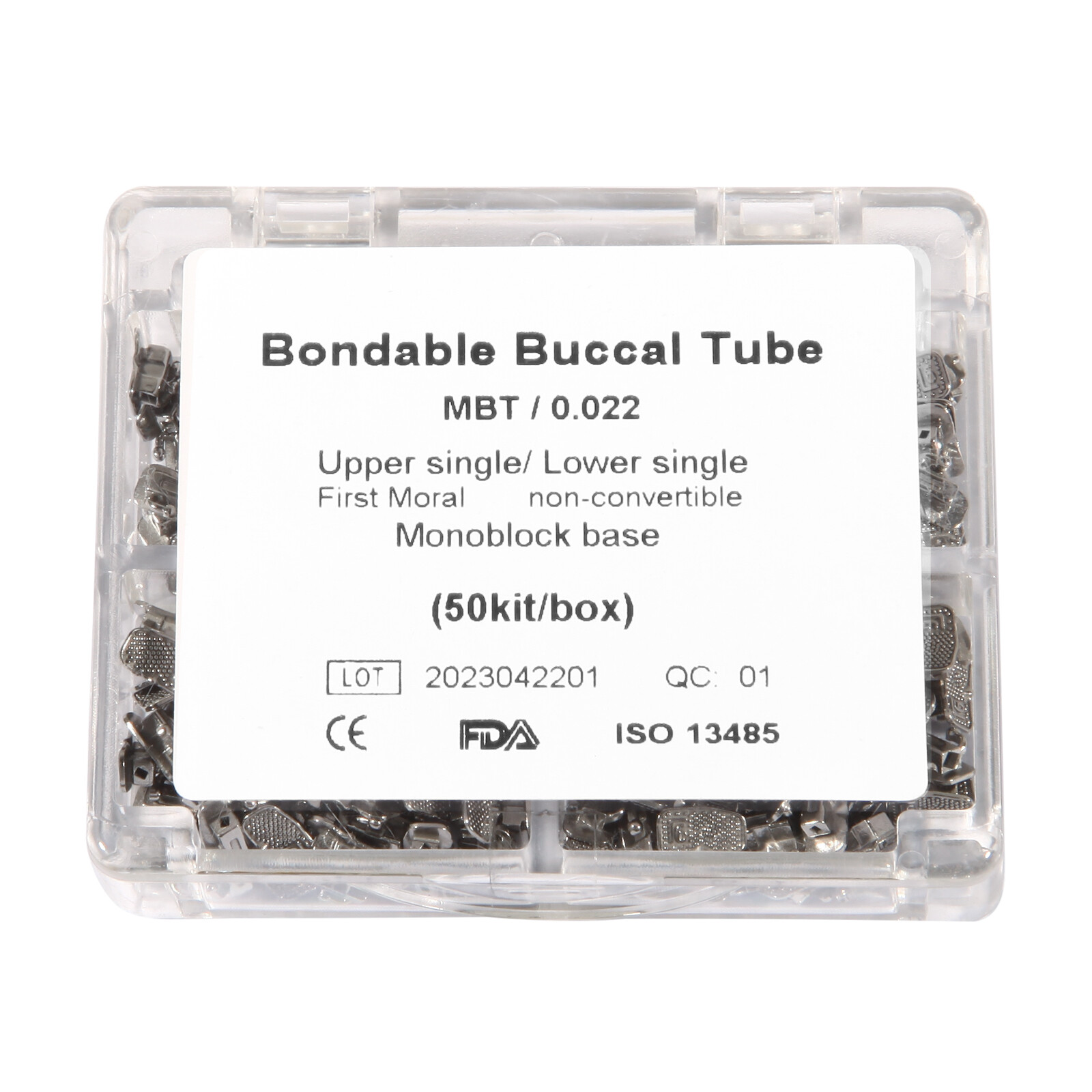 Dental Orthodontic Buccal Tube 1st Molar Single Bondable MBT 022 Monoblock