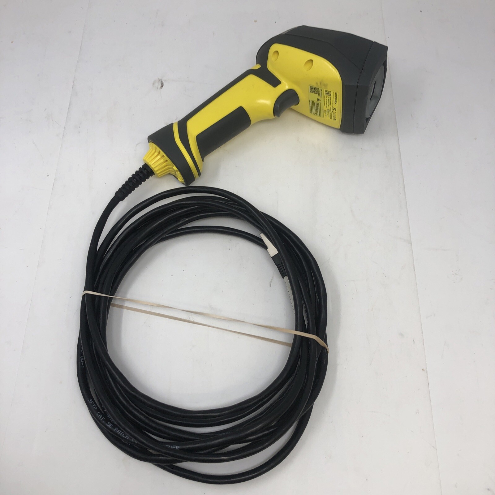 COGNEX BARCODE SCANNER SCANNING GUN DM8500 W/ ETHERNET CABLE – PREOWNED