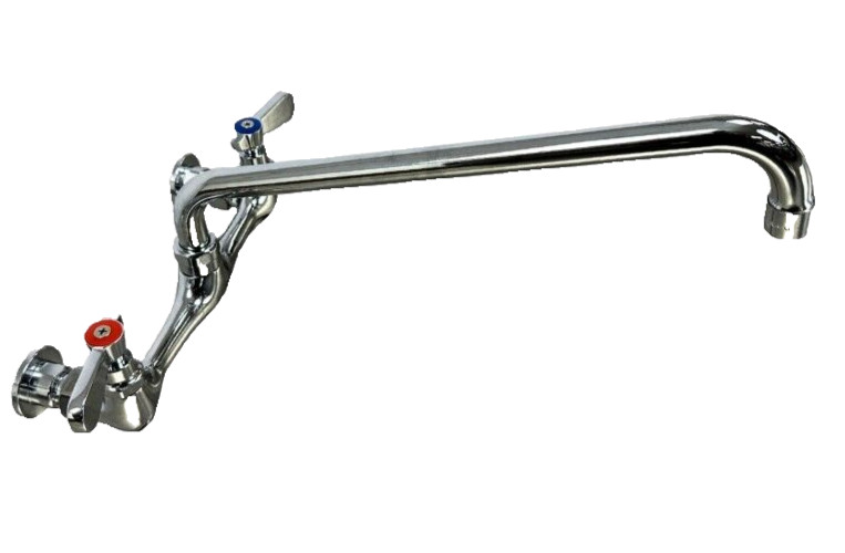 NEW 14″ Swing Faucet Kitchen Restaurant Bar Sink Standard 8″ Center