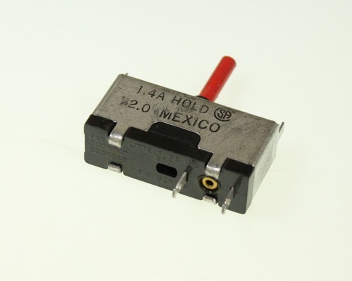 (4pcs) 815-1.4A Littelfuse Manual Reset Circuit Breaker