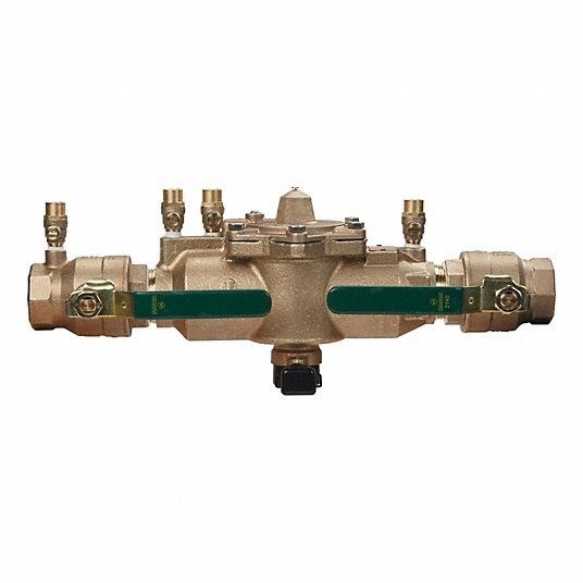 Watts 1-1/2 009M2-QT 1-1/2″ FNPT 175 PSI 120 GPM 009 Bronze Backflow Preventer