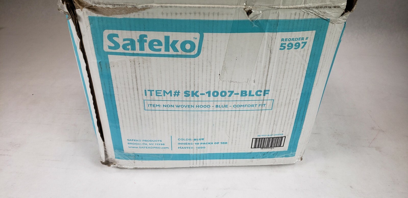1000 SAFEKO SK-1007-BLCF NON WOVEN HOOD BLUE COMFORT FIT