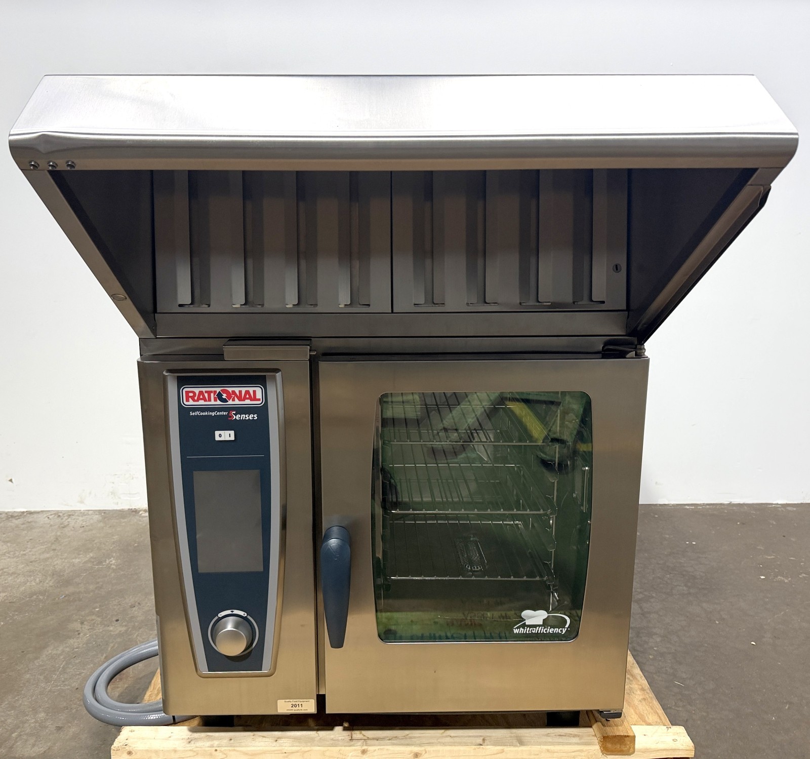 Rational 6 pan, half size, electric combi w/ Ultravent Hood (Refurb w/Warranty)
