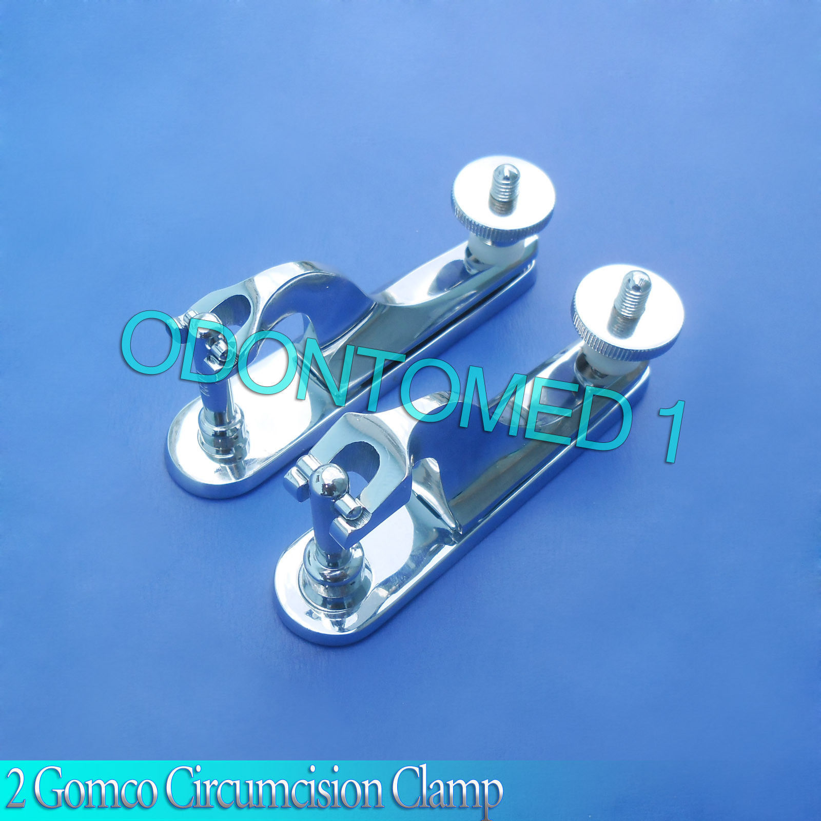 2 Pcs Gomco Circumcision Clamp 1.3cm & 3.5cm Surgical Instruments