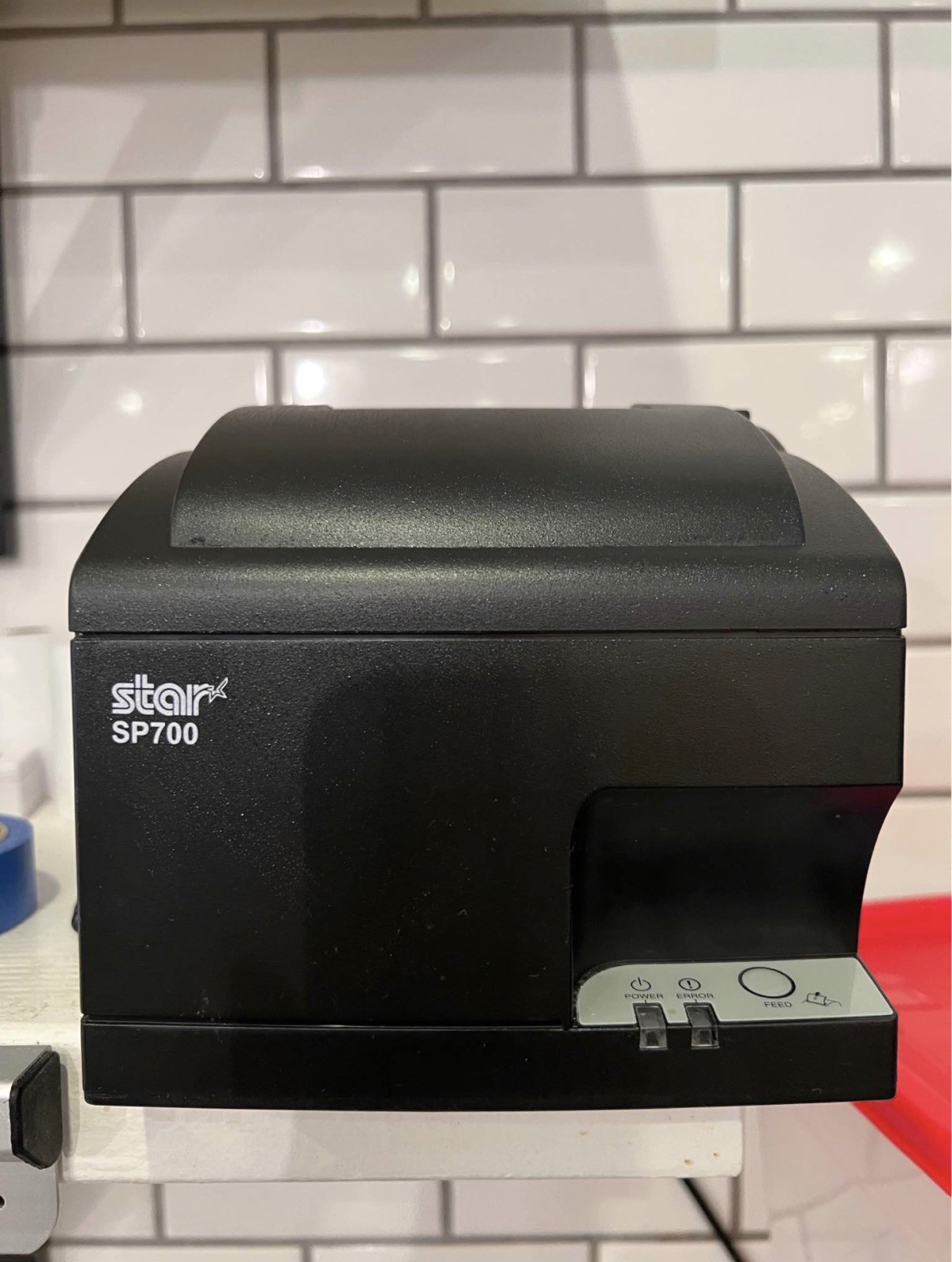 STAR SP700 SP742 POS Receipt Printer Square & Clover with 4 Ribbon Catridges