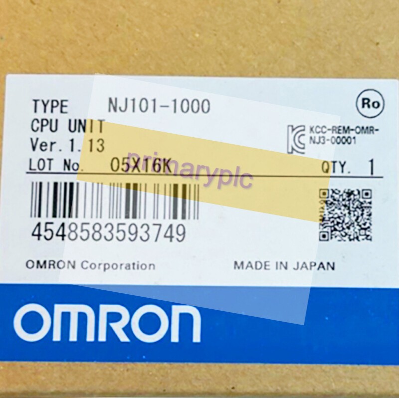 Omron NJ101-1000 Unit